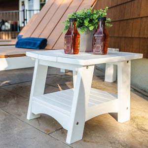 Amish Coastal Poly End Table