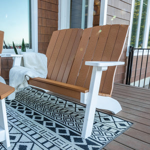 Amish Coastal Poly Love Seat