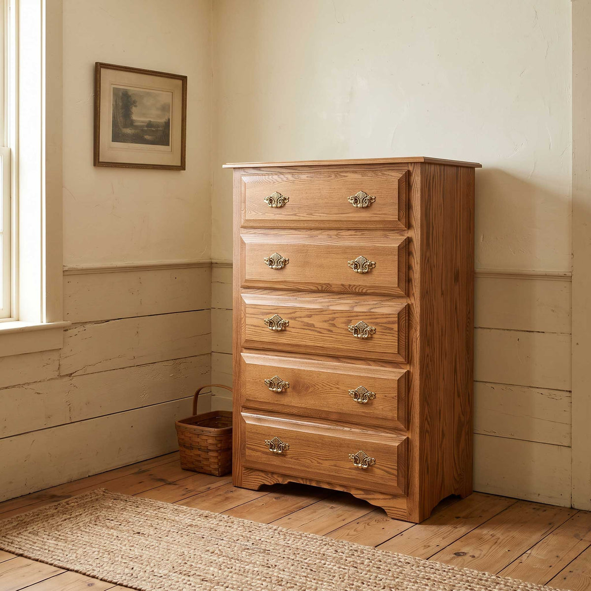 Eden Amish Country 5-Dr. Chest of Drawers