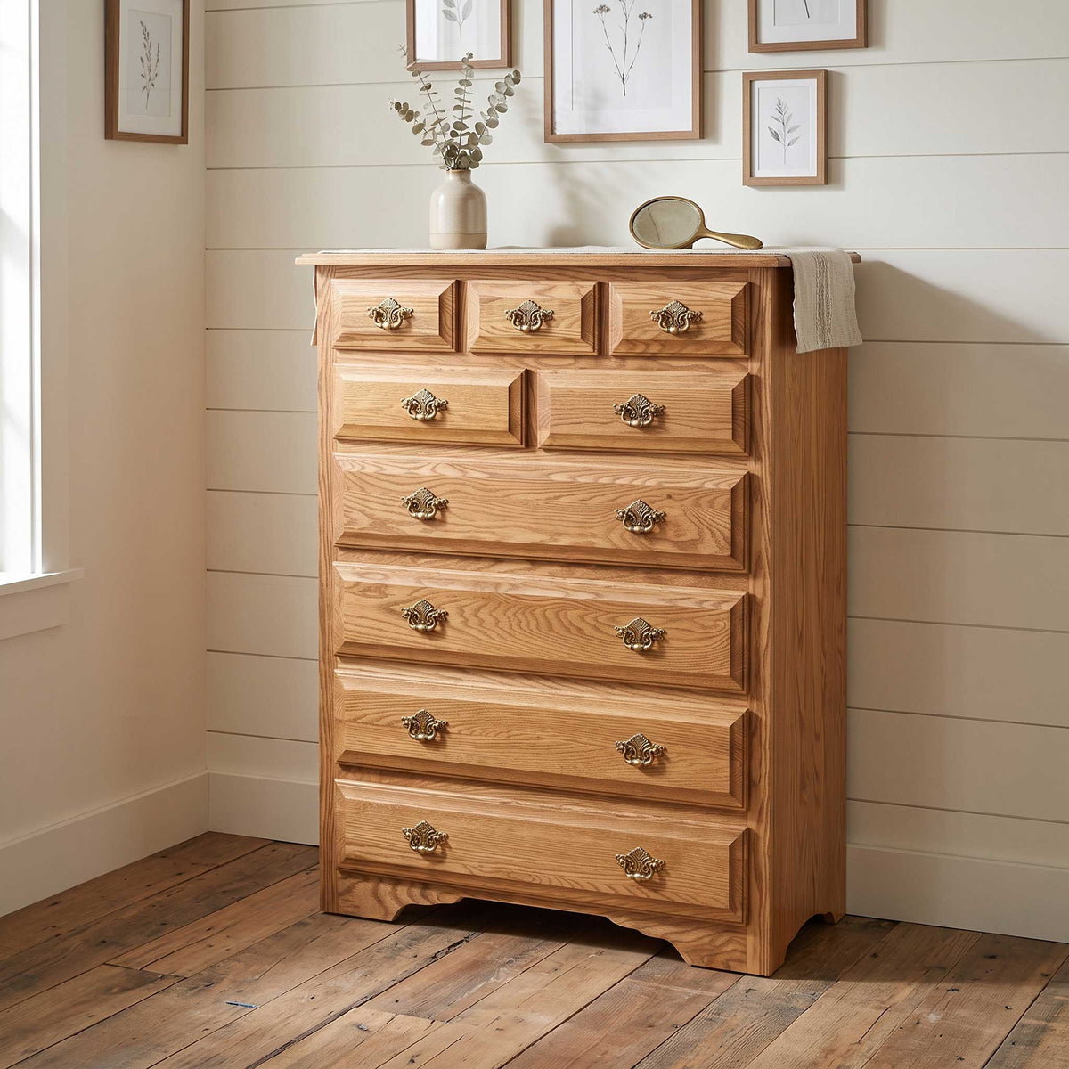 Eden Amish Country Large Chest of Drawers
