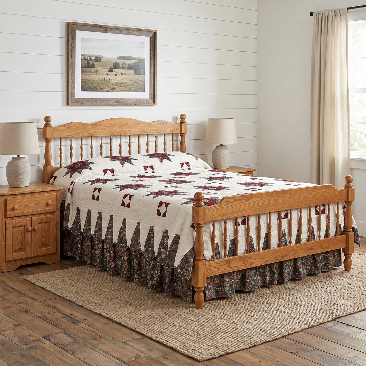 Cama de huso Eden Amish