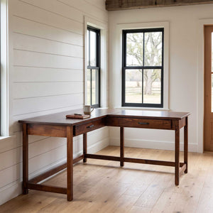 Amish Eshton L Table Desk