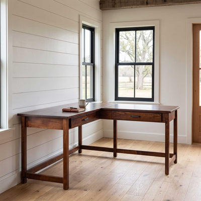 Amish Eshton L Table Desk