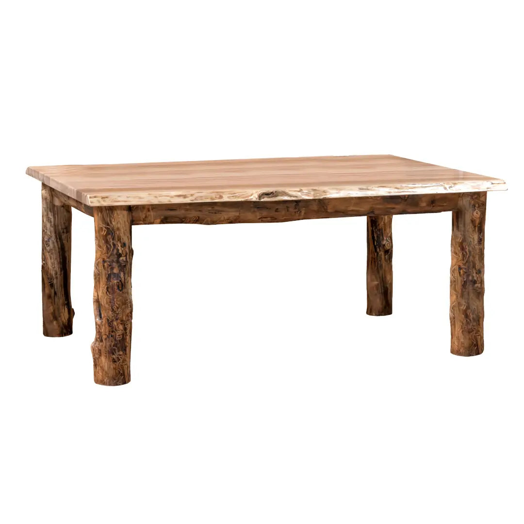 Amish Clearwater Live Edge Dining Table