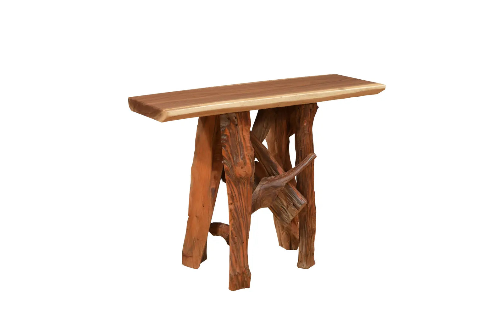 Amish Lakeshore Root Base Sofa Table