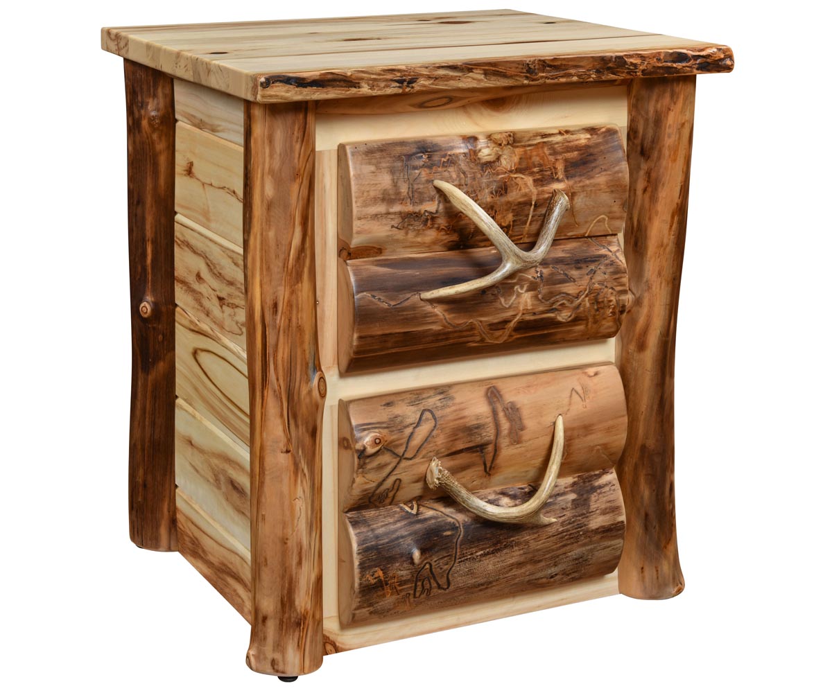 Amish Shenandoah Log File Cabinet