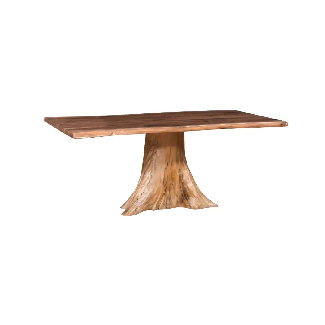 Amish Timberline Live Edge Dining Bench