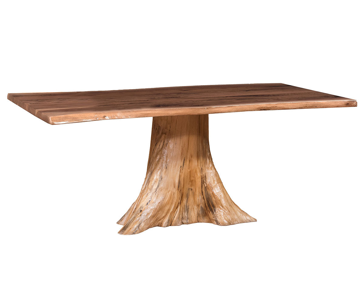 Amish Timberline Live Edge Dining Table