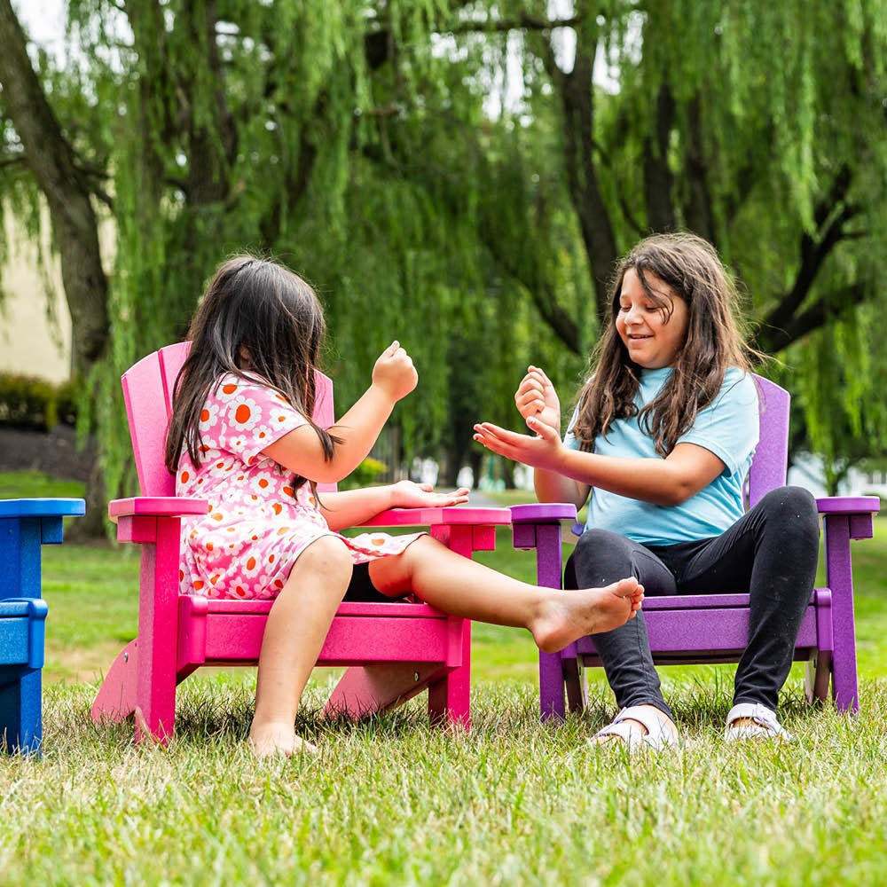 Amish Li'l Poly Adirondack Chair for Kids
