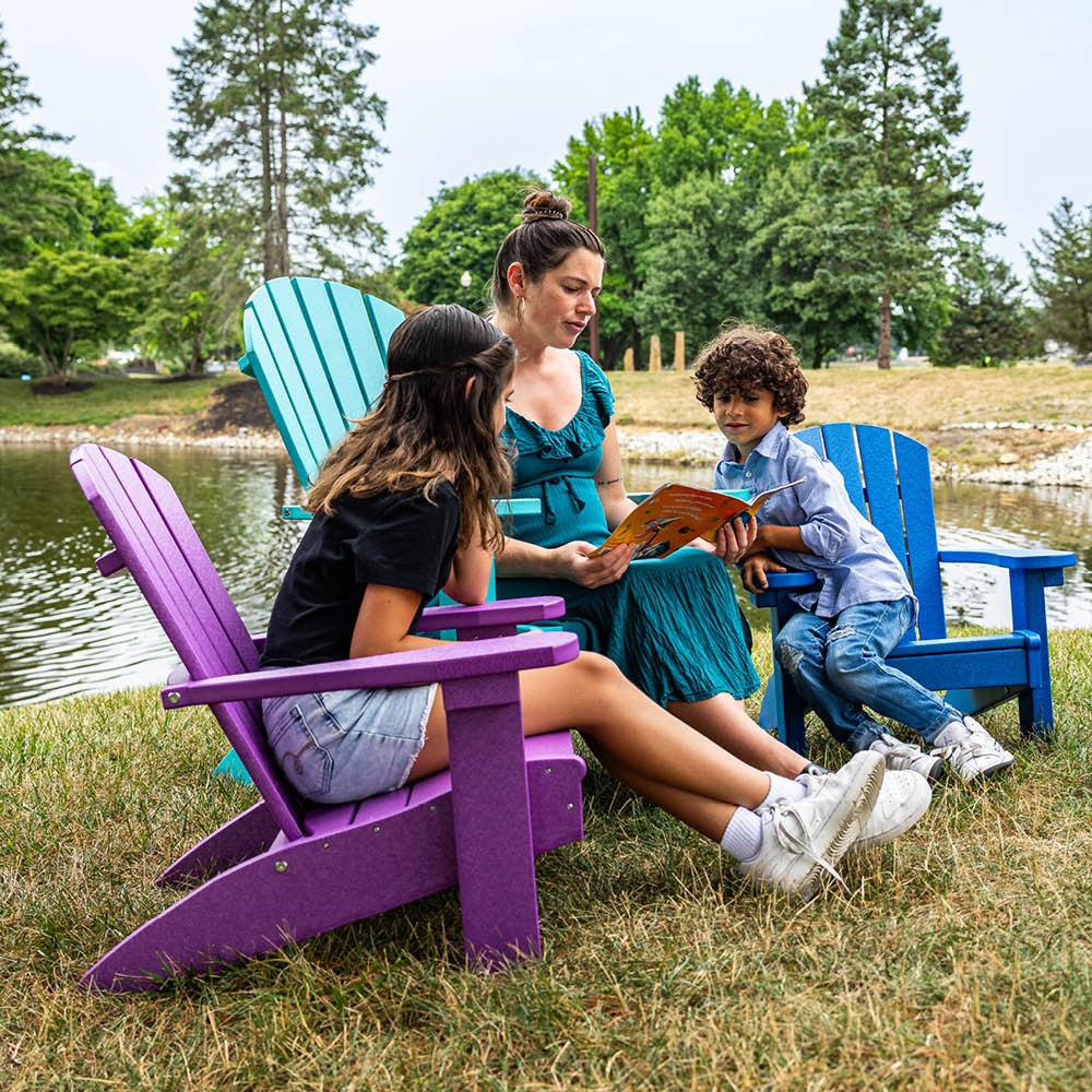 Amish Li'l Poly Adirondack Chair for Kids