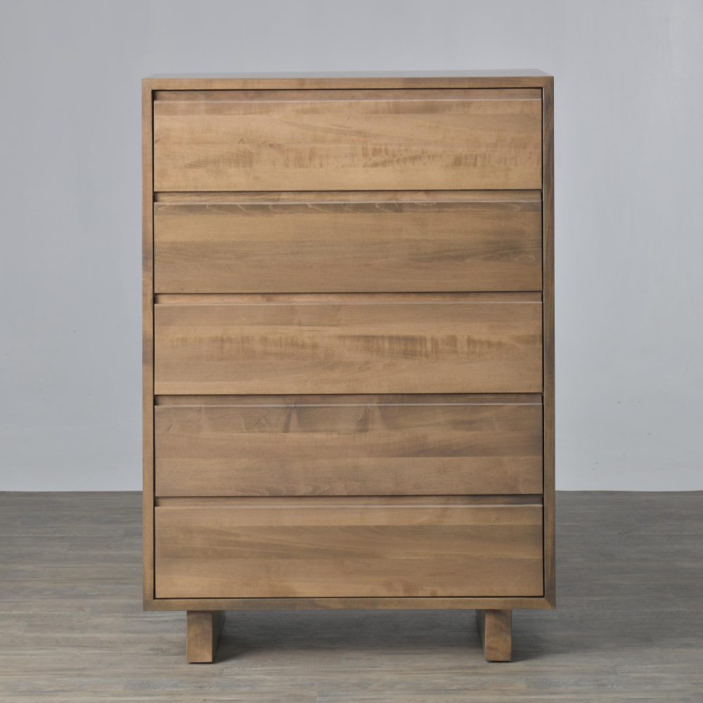 Amish Taos Urban Rustic 5-Drawer Bedroom Chest