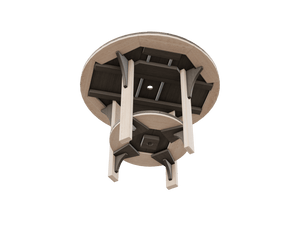 Great Bay Amish Poly Patio Round Dining Height Table