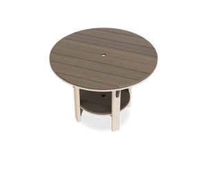 Great Bay Amish Poly Patio Round Dining Height Table