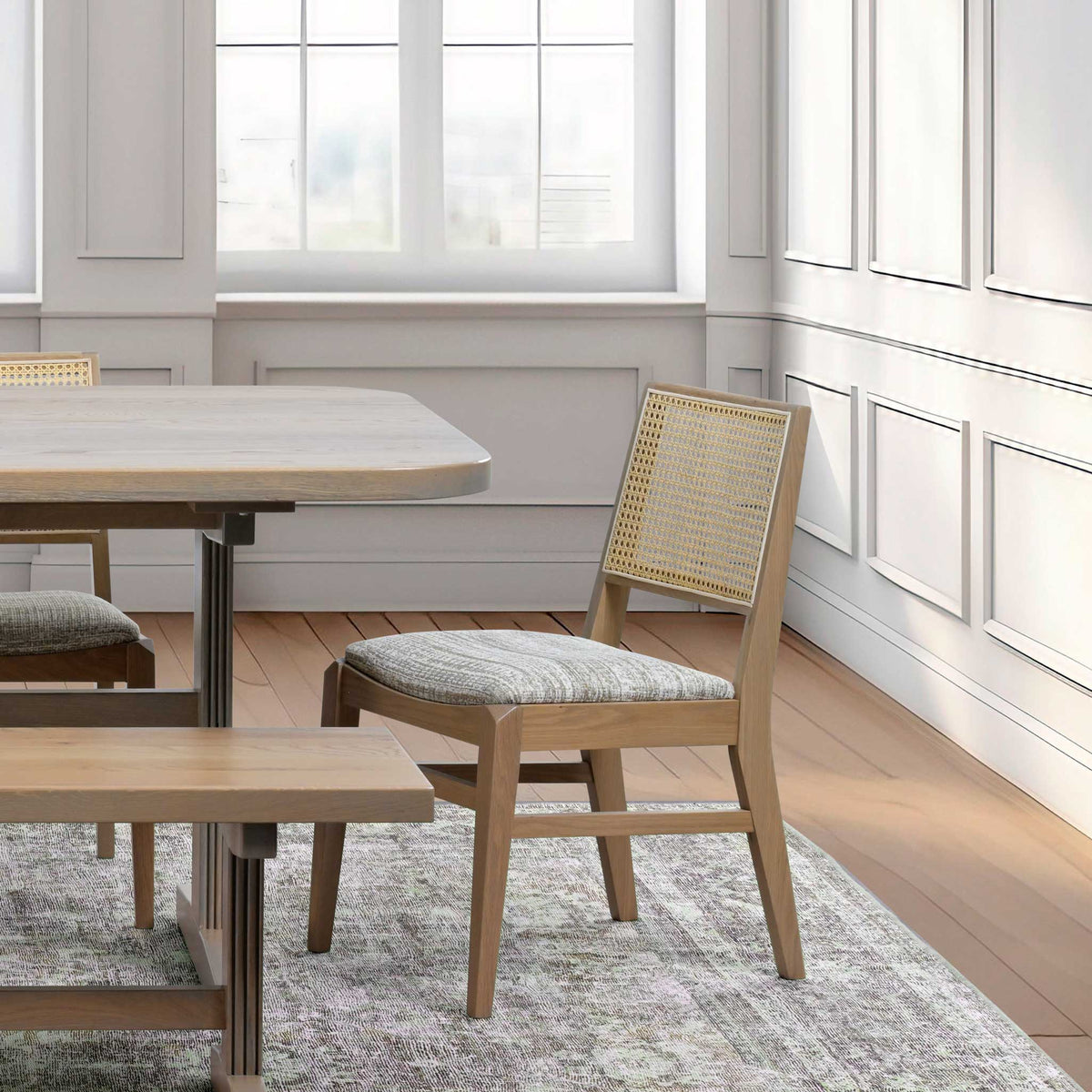 Amish Arles Side Chair (Cane Back)