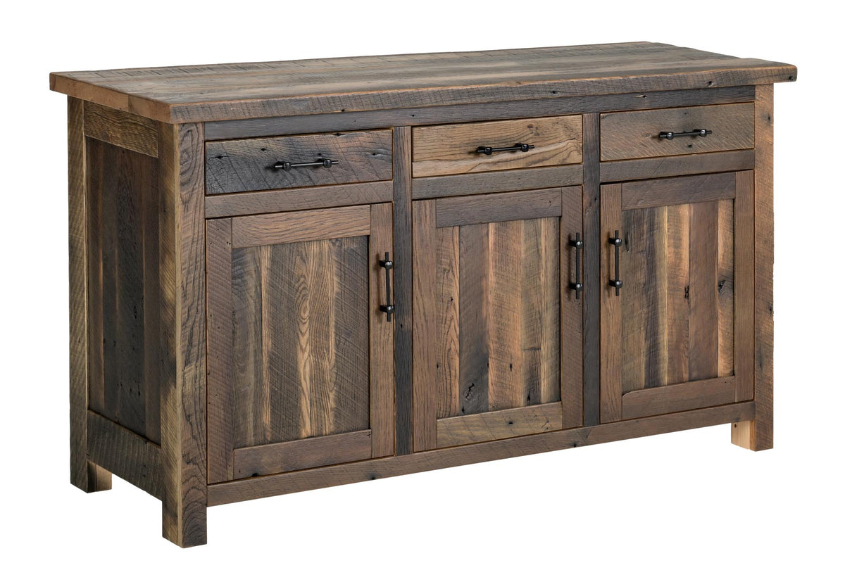 Amish Redland Rustic Barnwood Server