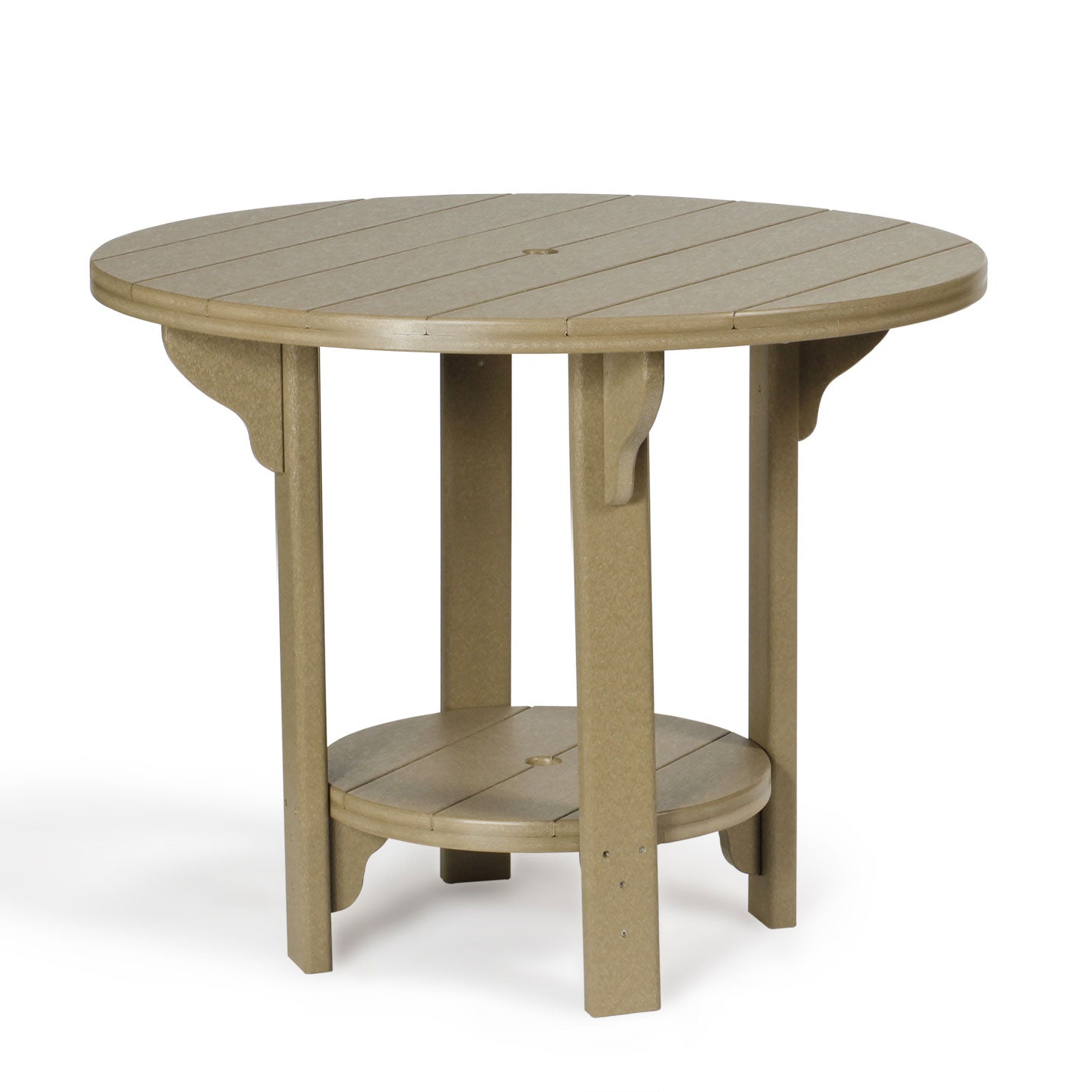 42" Amish Round Patio Dining Height Table - snyders.furniture