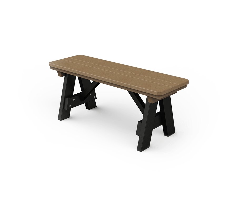 42" Poly Dining Bench - Quickship - snyders.furniture