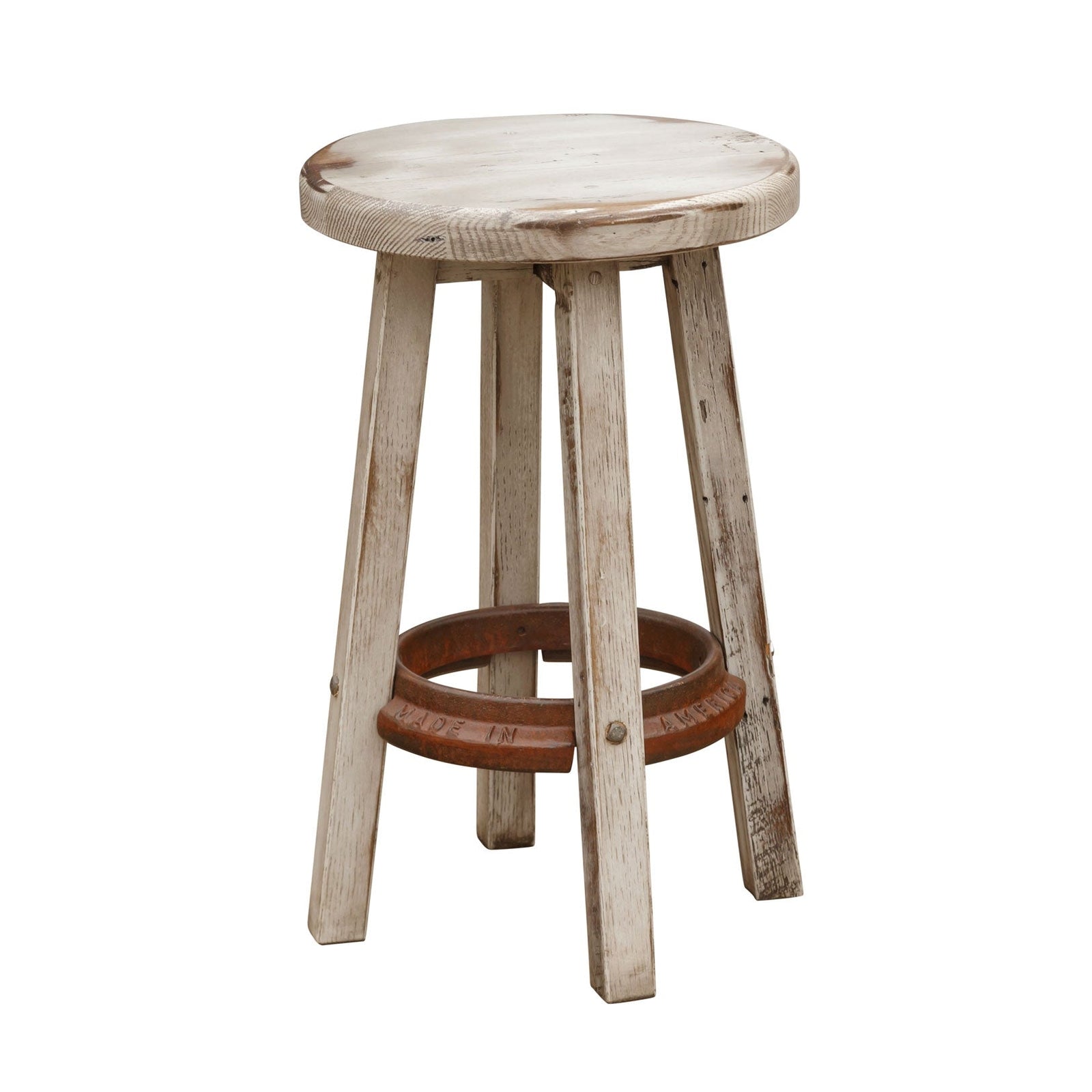 American Barnwood Bar Stool - snyders.furniture