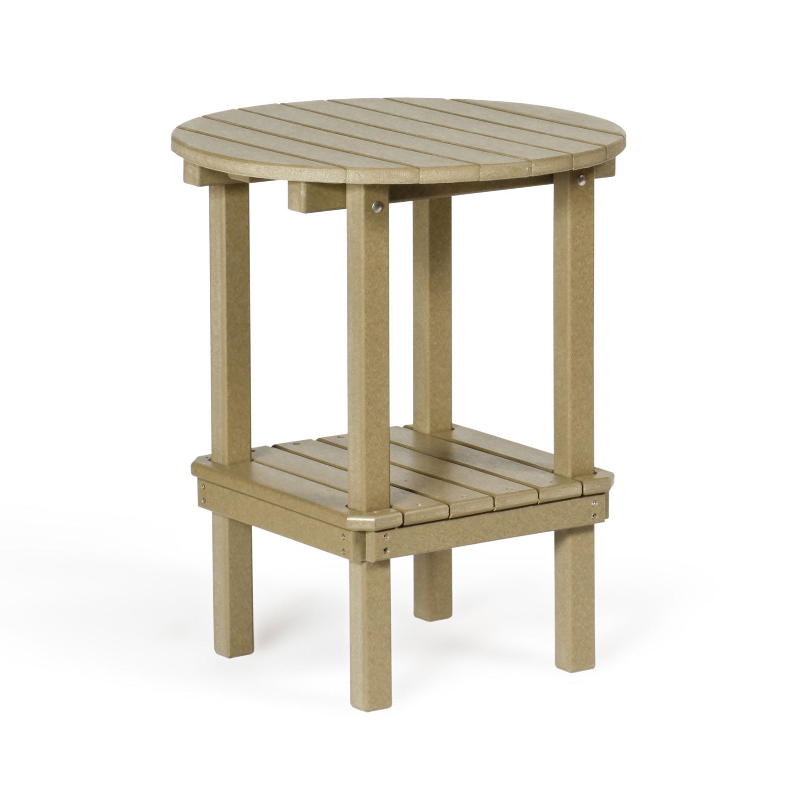 Amish Double Tier Poly Patio Counter Table - snyders.furniture