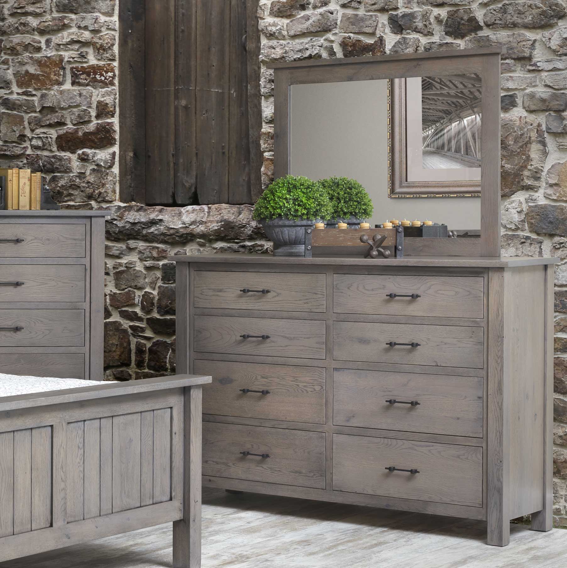 Amish Heirloom Mission High Dresser Amish Heirloom Mission High Dresser
