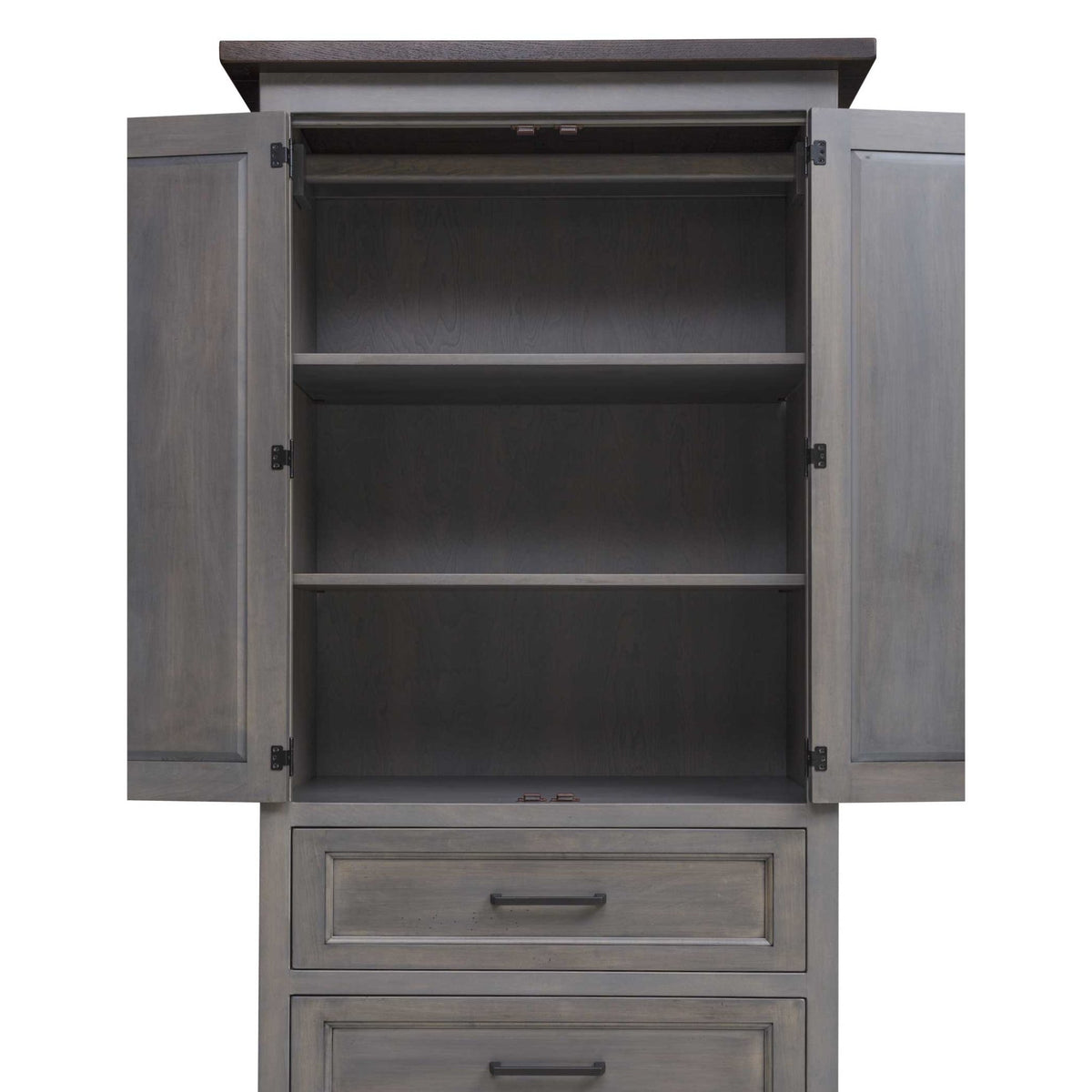 Amish Hudson Solid Wood Armoire - snyders.furniture