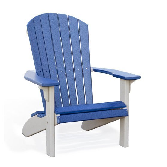 Amish Poly Patio Fanback Chair - Quick Ship - snyders.furniture