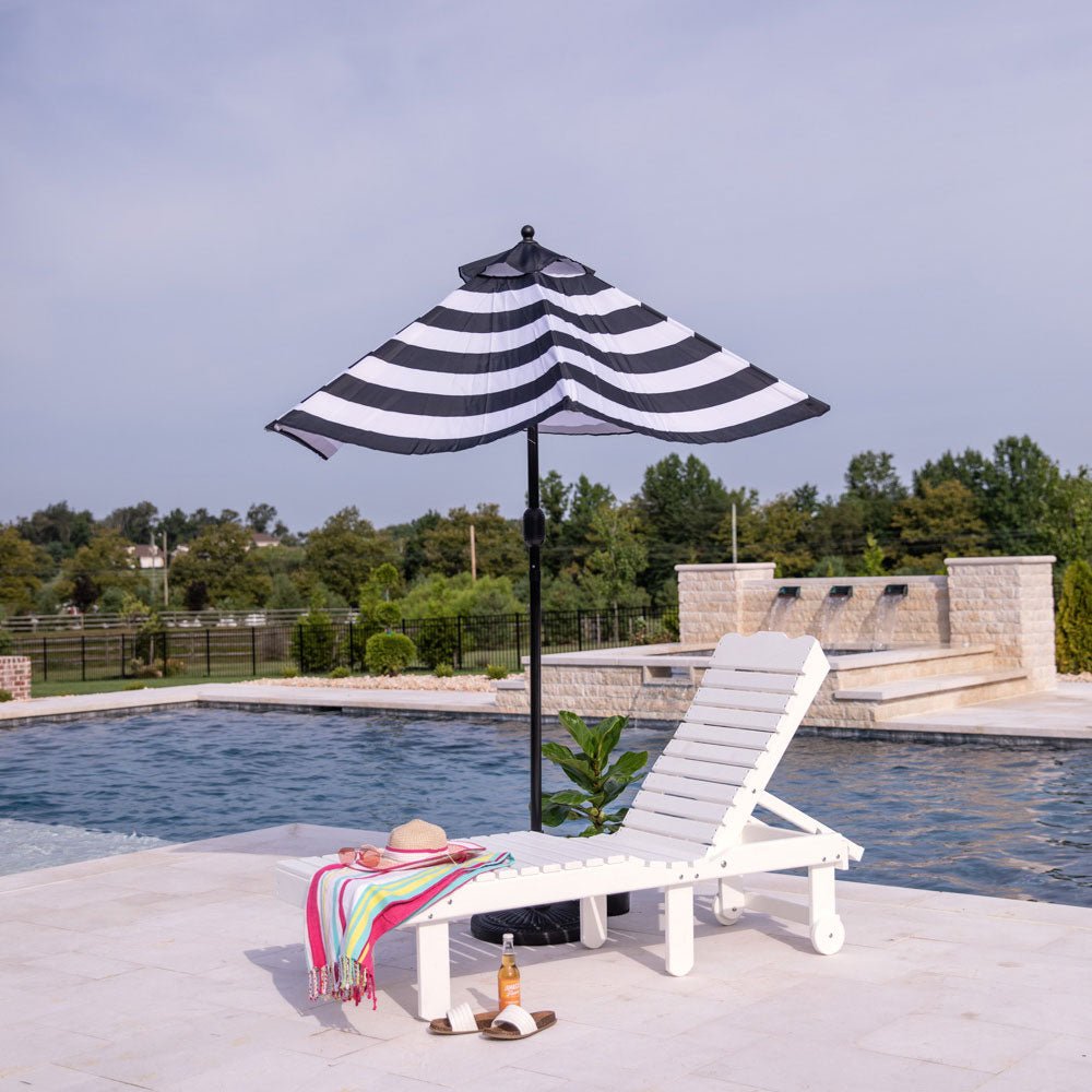 Amish Poly Pool Patio Chaise Sun Lounge - snyders.furniture