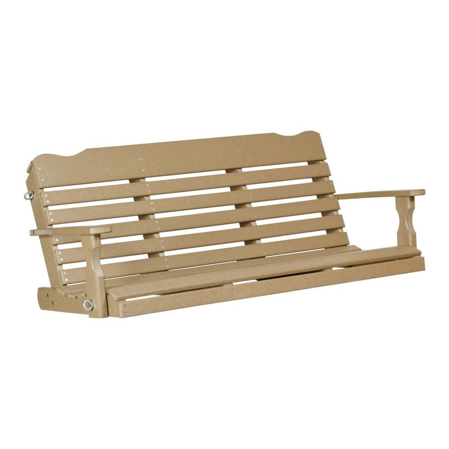 Amish Poly West Chester 5' Porch Swing Leisure Lawns