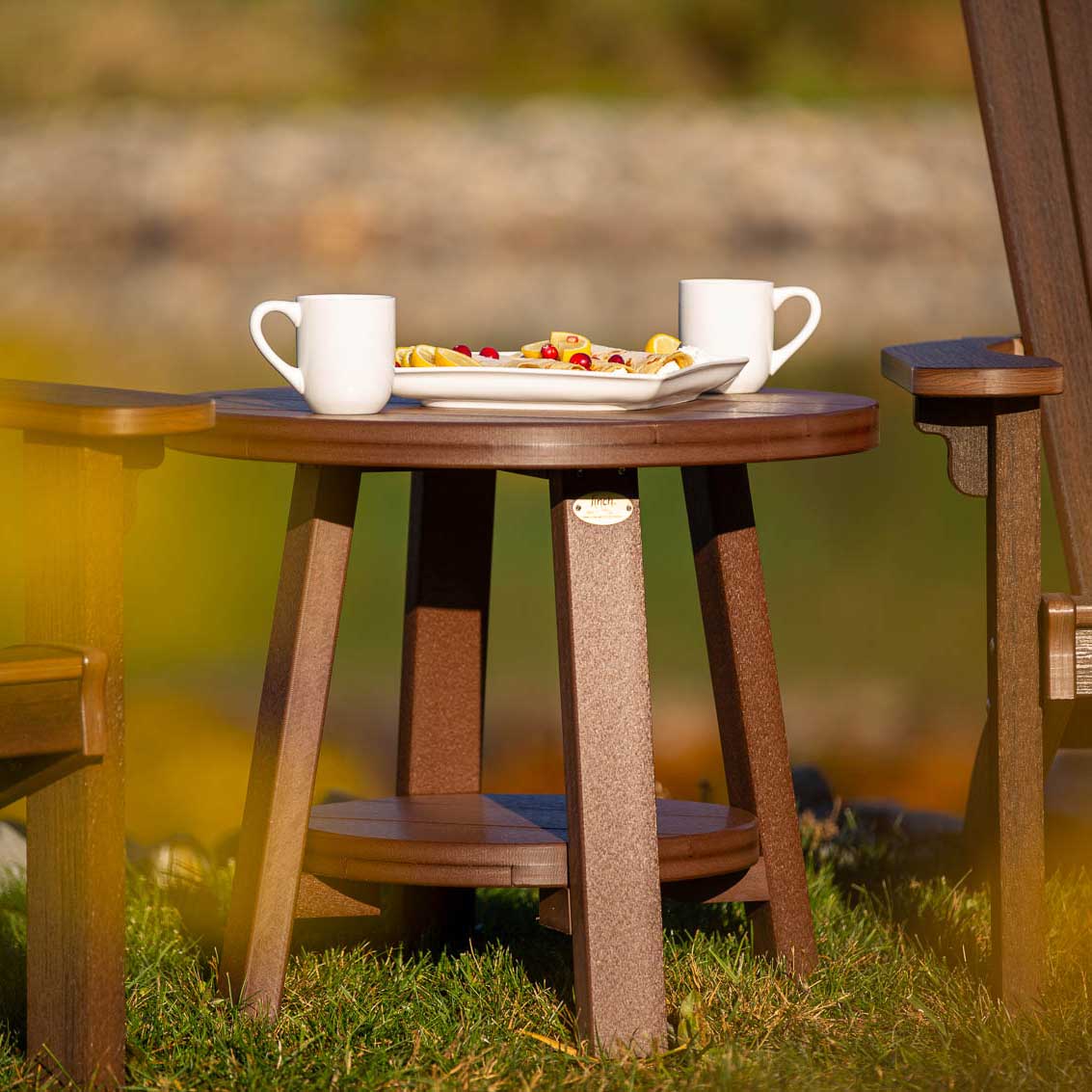 Amish SeaAira 24" Bistro Round Table - snyders.furniture Amish SeaAira 24" Bistro Round Table - snyders.furniture