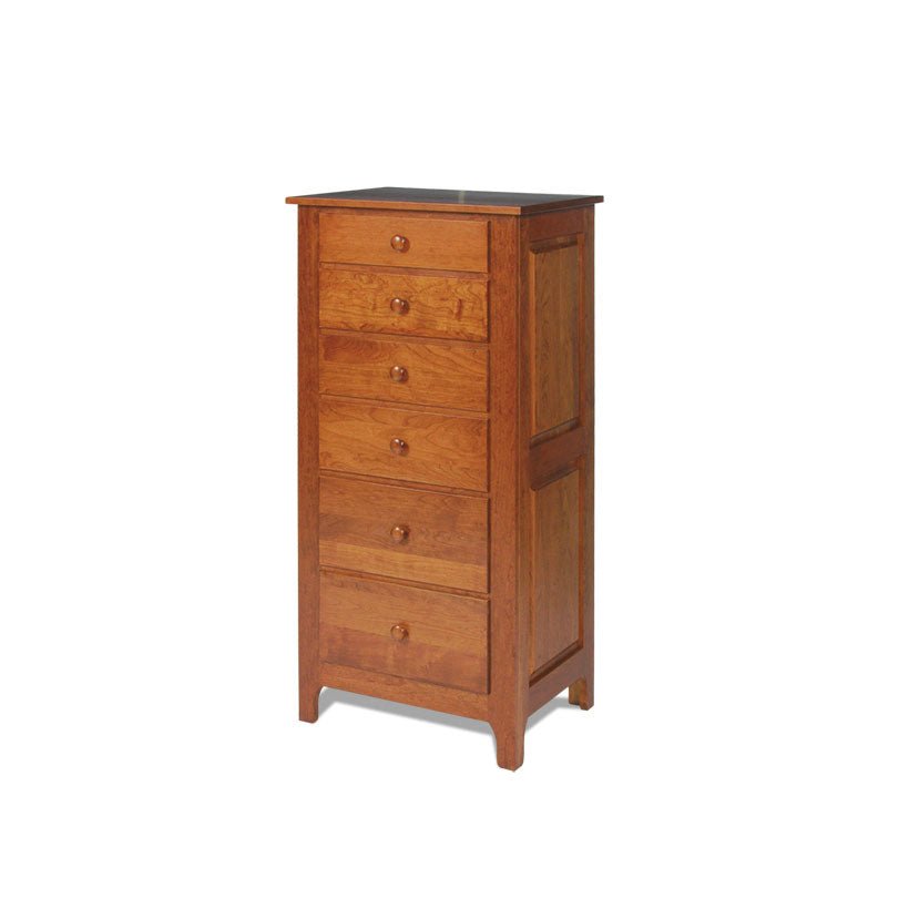 modern lingerie dresser Amish Shaker Windsor 6 Drawer Lingerie Chest