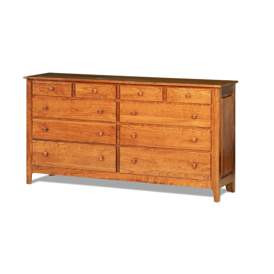 Amish Shaker Windsor 10 Drawer Master Dresser Amish Shaker Windsor 10 Drawer Master Dresser