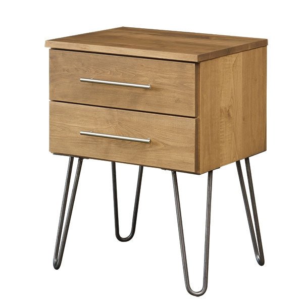 Amish Soho 2 Drawer Nightstand - snyders.furniture