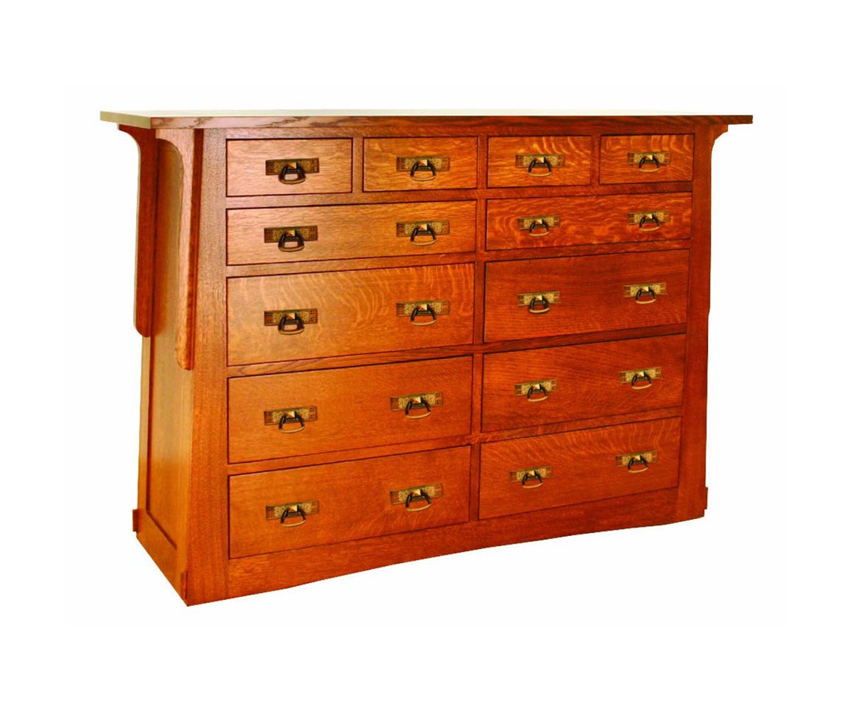 Amish Solid Wood Alamosa Dresser - snyders.furniture