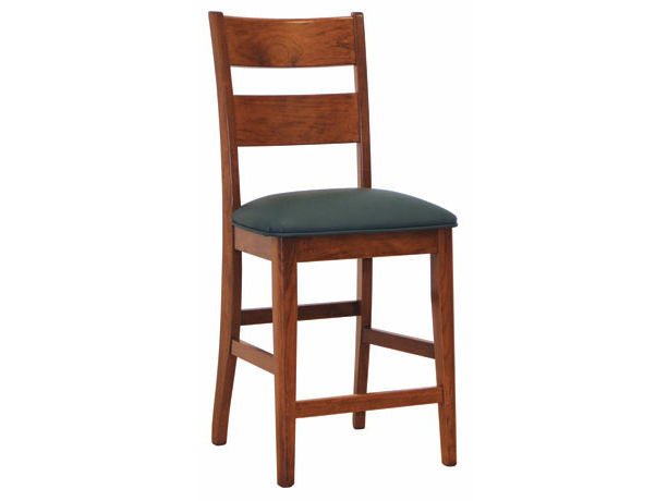 Amish Solid Wood Charleston Counter / Bar Chairs - snyders.furniture