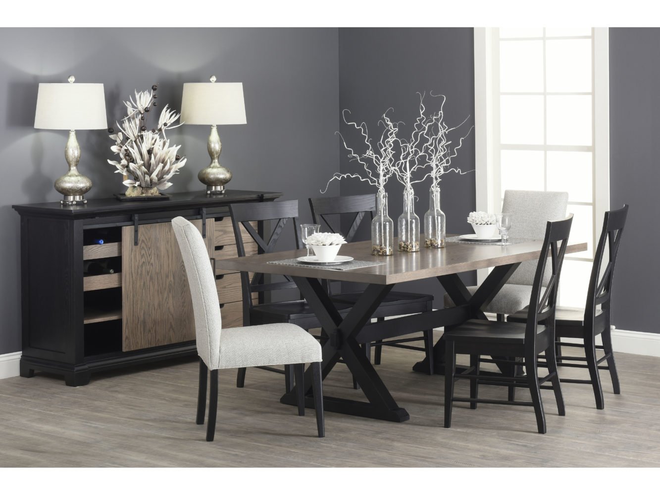 Amish Solid Wood Chatham Table (with leaves) - snyders.furniture