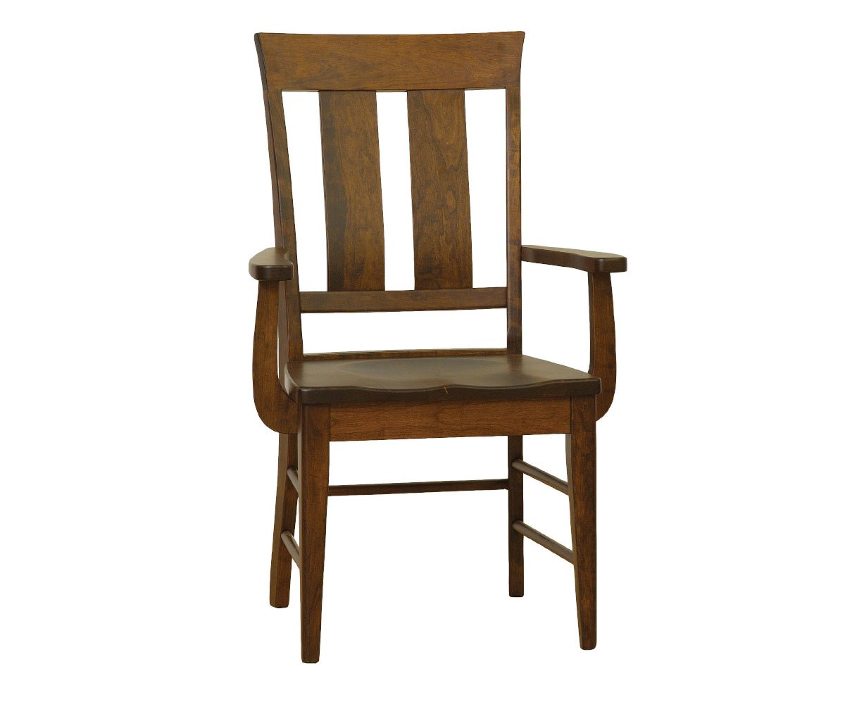 Amish Solid Wood Kennan Chair - snyders.furniture
