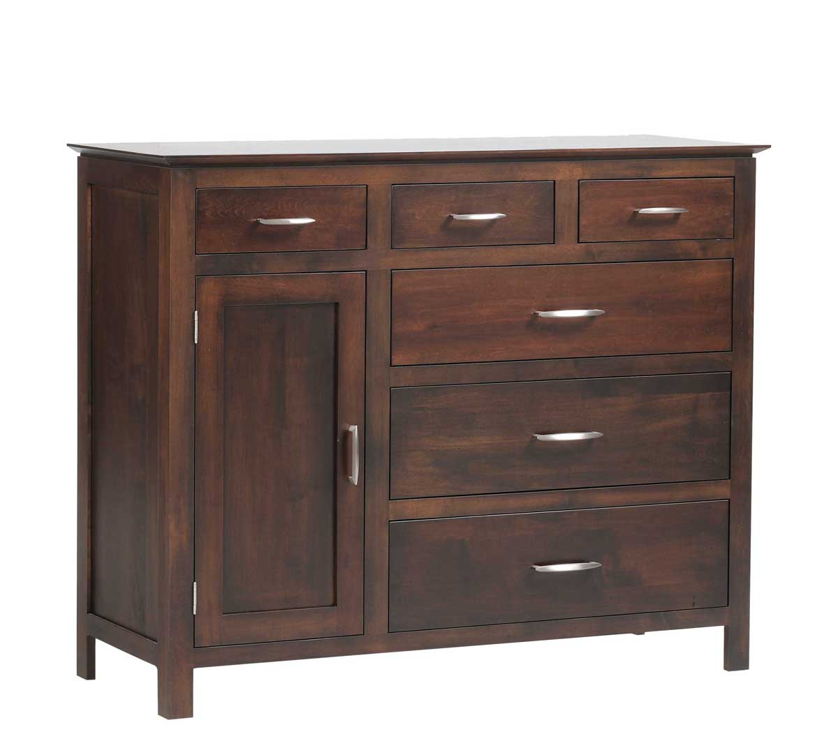 Amish Solid Wood Lake Forest Dressing Chest - snyders.furniture