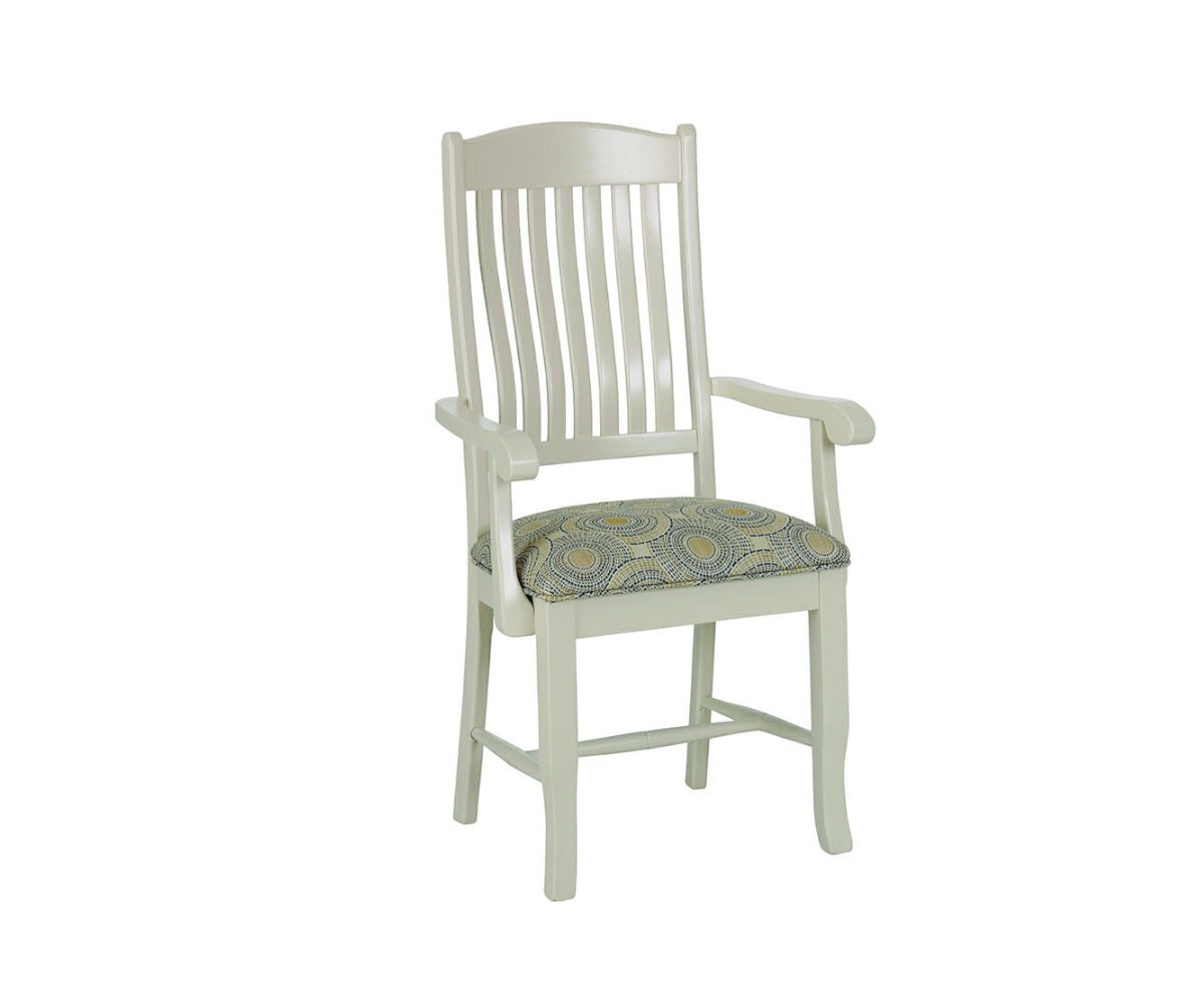 Amish Solid Wood Monarch Chair - snyders.furniture