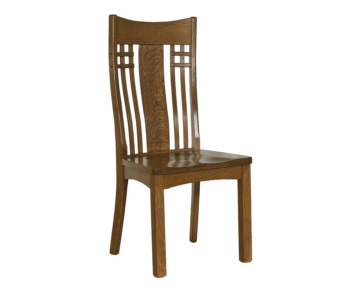 Amish Solid Wood Monrovia Chair - small version - snyders.furniture
