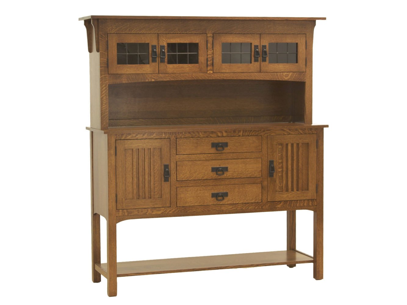 Amish Solid Wood Monrovia Sideboard with Top - snyders.furniture