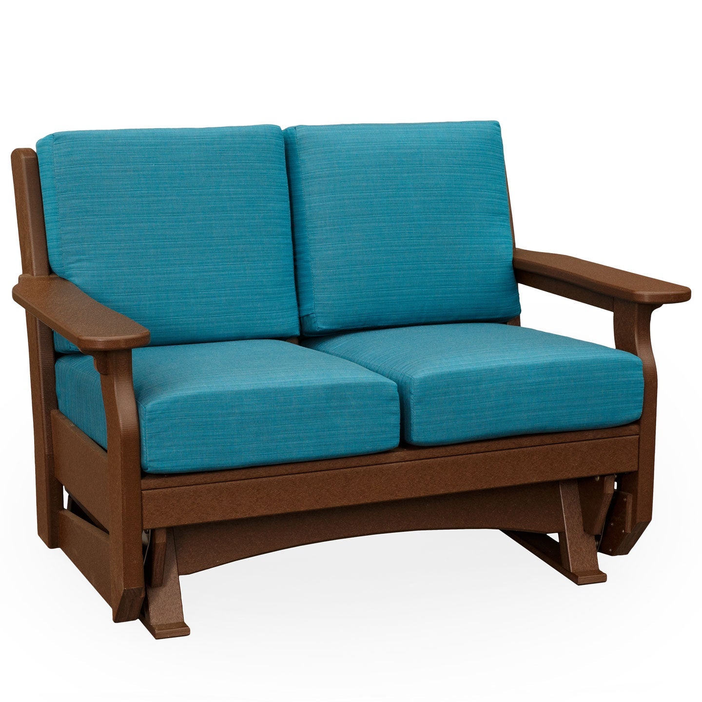 Amish Van Buren Patio Cushion Double Glider - snyders.furniture