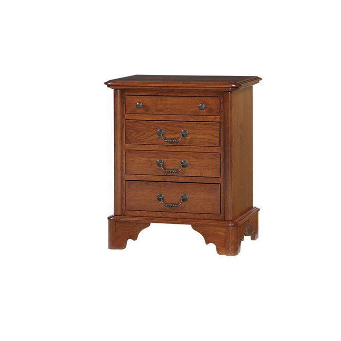 Amish Wellington 4-Drawer Night Stand - snyders.furniture