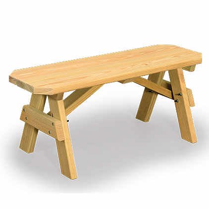 Amish Wood Bench - snyders.furniture