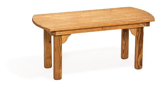 Amish Wood Garden Coffee Table Leisure Lawns