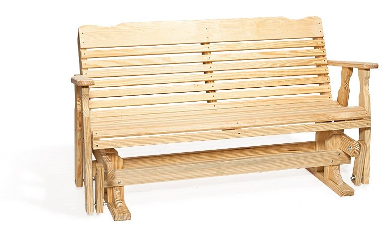 Amish Wood West Chester 5' Glider Leisure Lawns