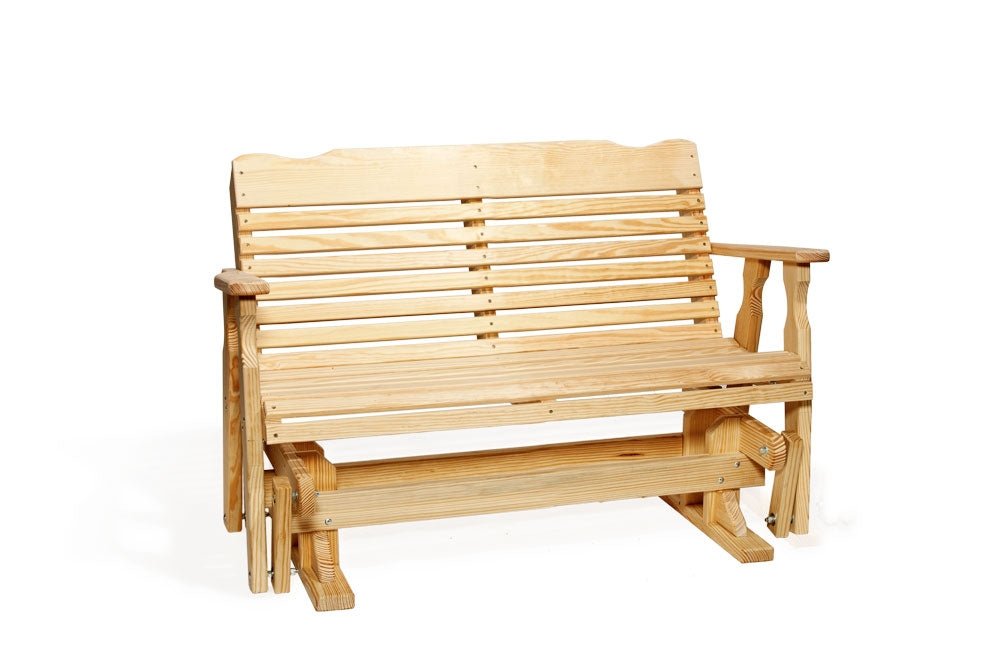 Amish Wood West Chester Glider Leisure Lawns