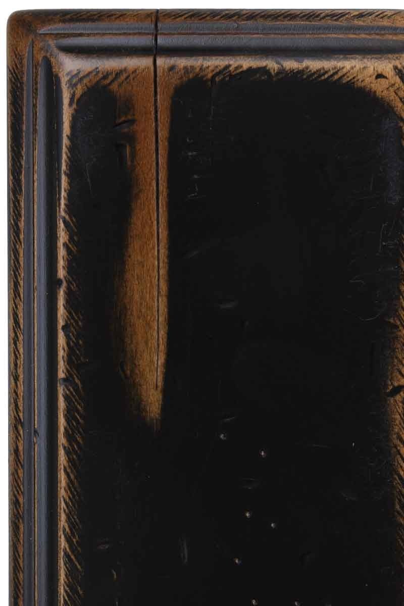 Antiquated Black on Maple | Stain Samples | Amish Furniture from