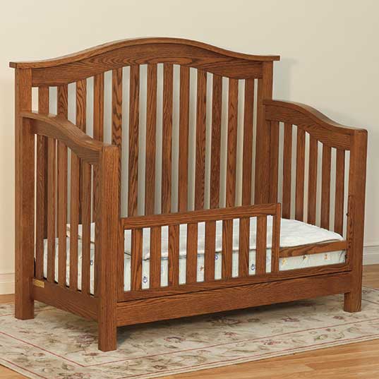 Arched Mission Crib - snyders.furniture
