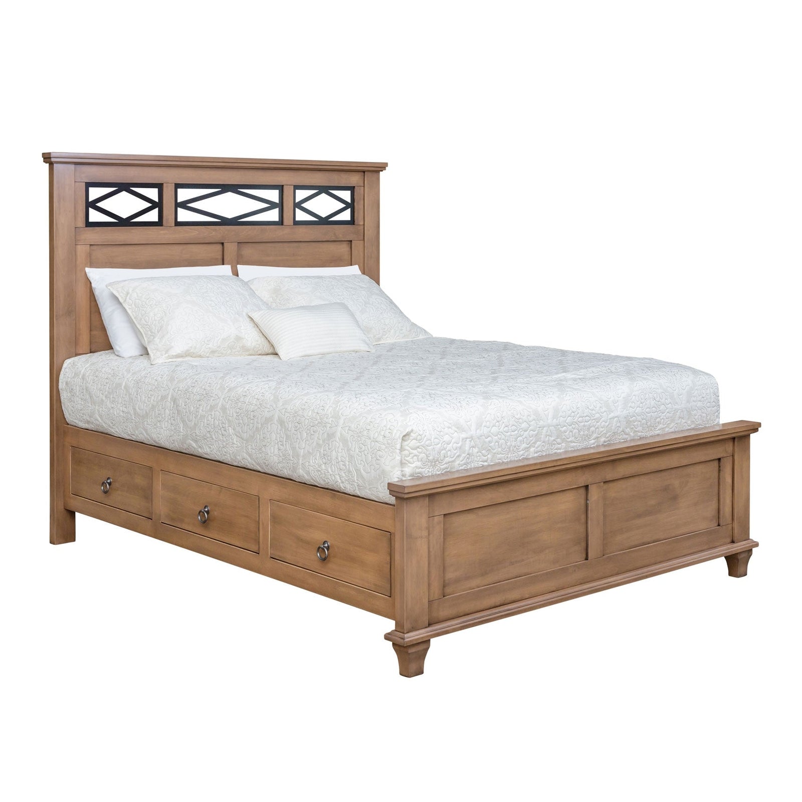 Avignon Iron Storage Bed - snyders.furniture