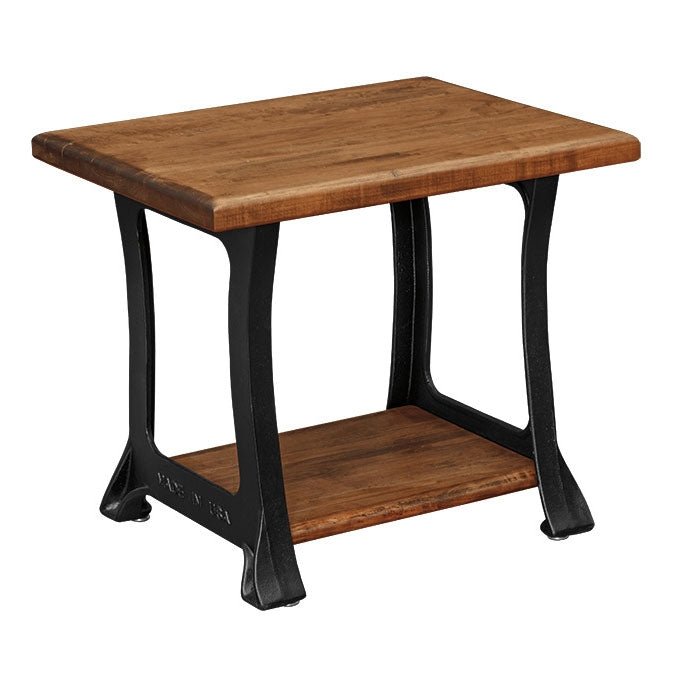 Cast Iron End Table - snyders.furniture